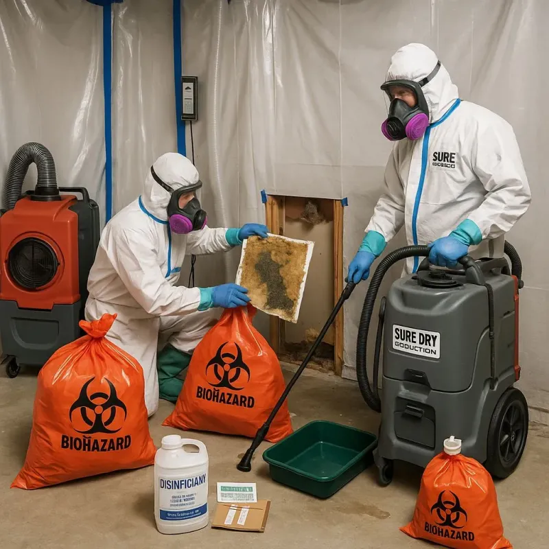 Contaminated Water Handling Protocols process in Trenton, NE